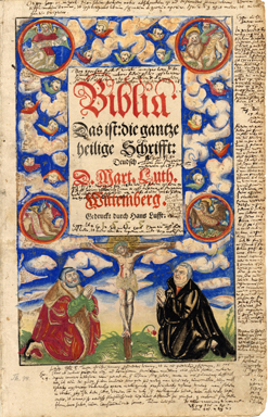 Hochdeutsche Lutherbibel, Wittenberg 1555